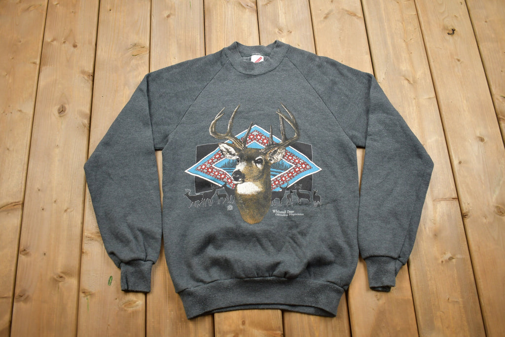 Vintage 1990s Whitetail Deer Crewneck