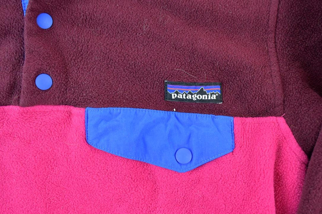 Vintage 1990s Patagonia Synchilla Fleece Sweater / Outdoorsman / 90s Sweater / Streetwear / Hiking / Fleece Zip up