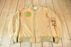 Vintage 1980s United States naval Security Group Kamiseya Japan Souvenir Bomber