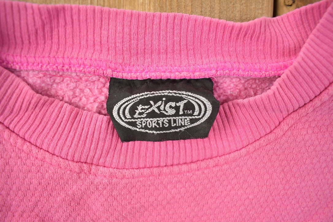Vintage 1990s Textured 'Hayward' Exist Sports Line Crewneck Sweatshirt