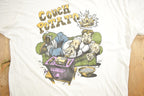 Vintage 1990s Couch Potato Funny Graphic T-Shirt