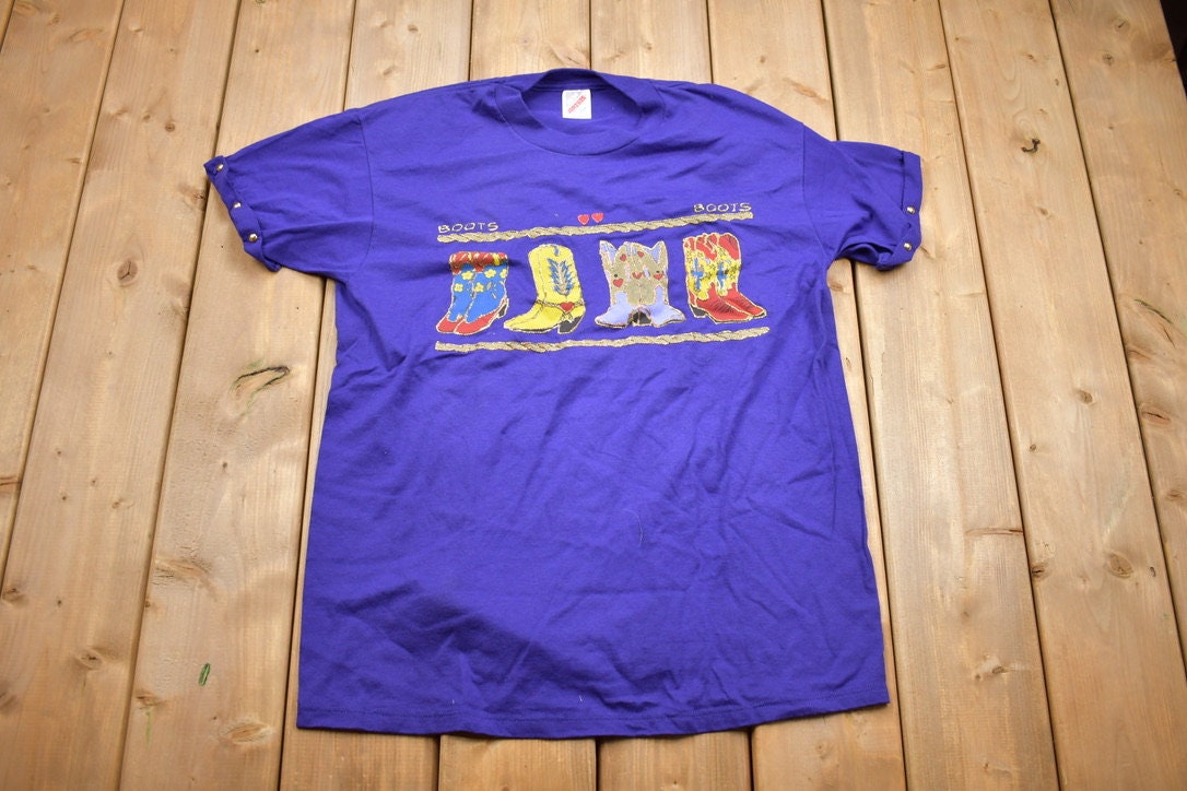 Vintage 1990s Western Style T Shirt