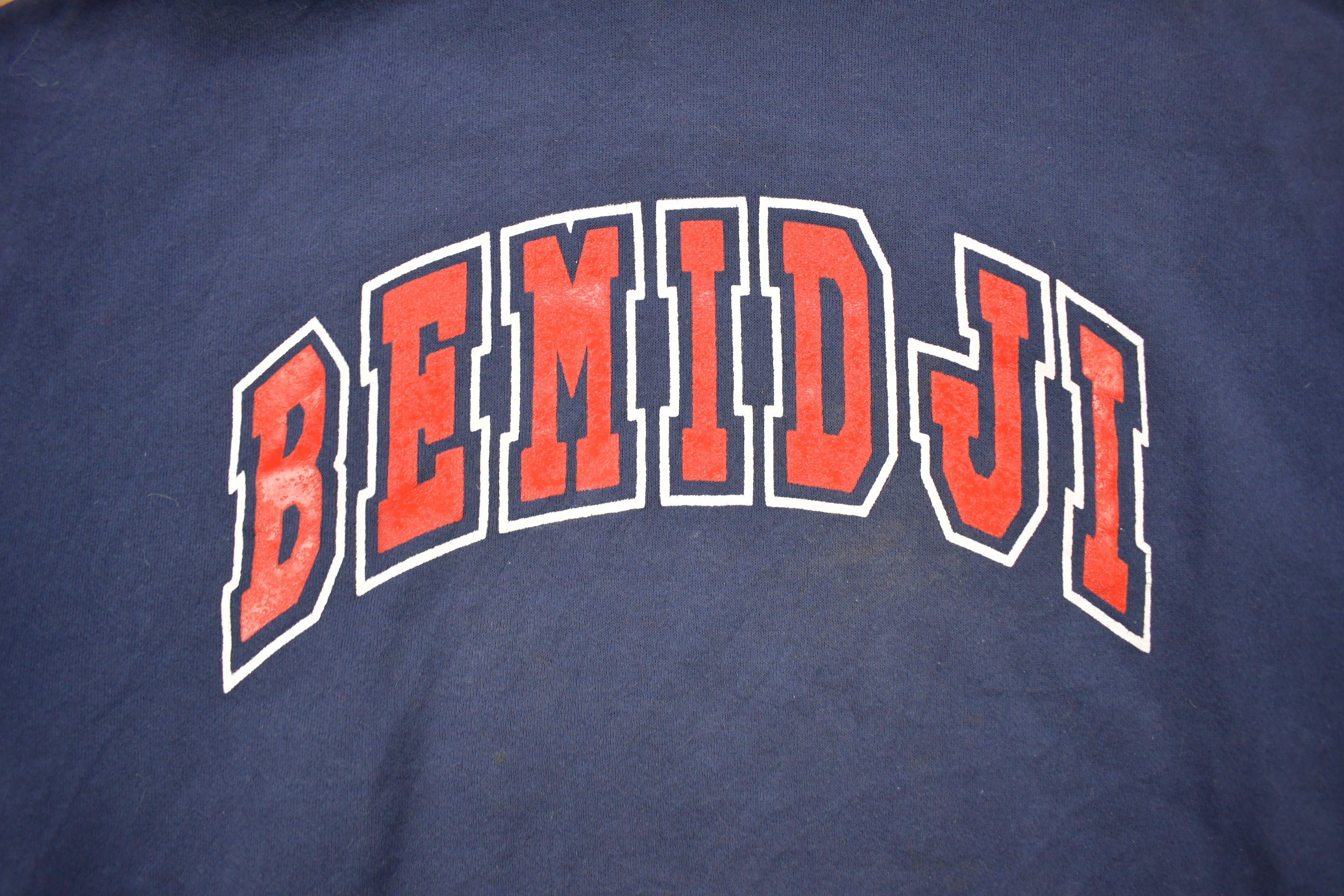 Vintage 1990s Bemidji State University Collegiate Hoodie