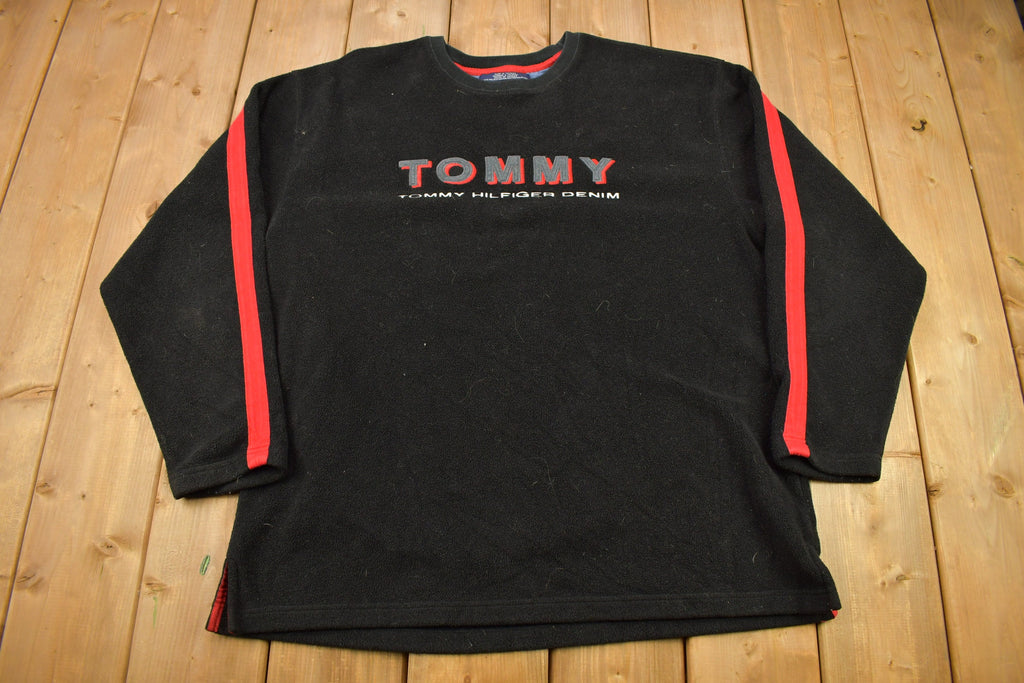 Vintage 1990s Tommy Jens Fleece Crewneck Sweatshirt
