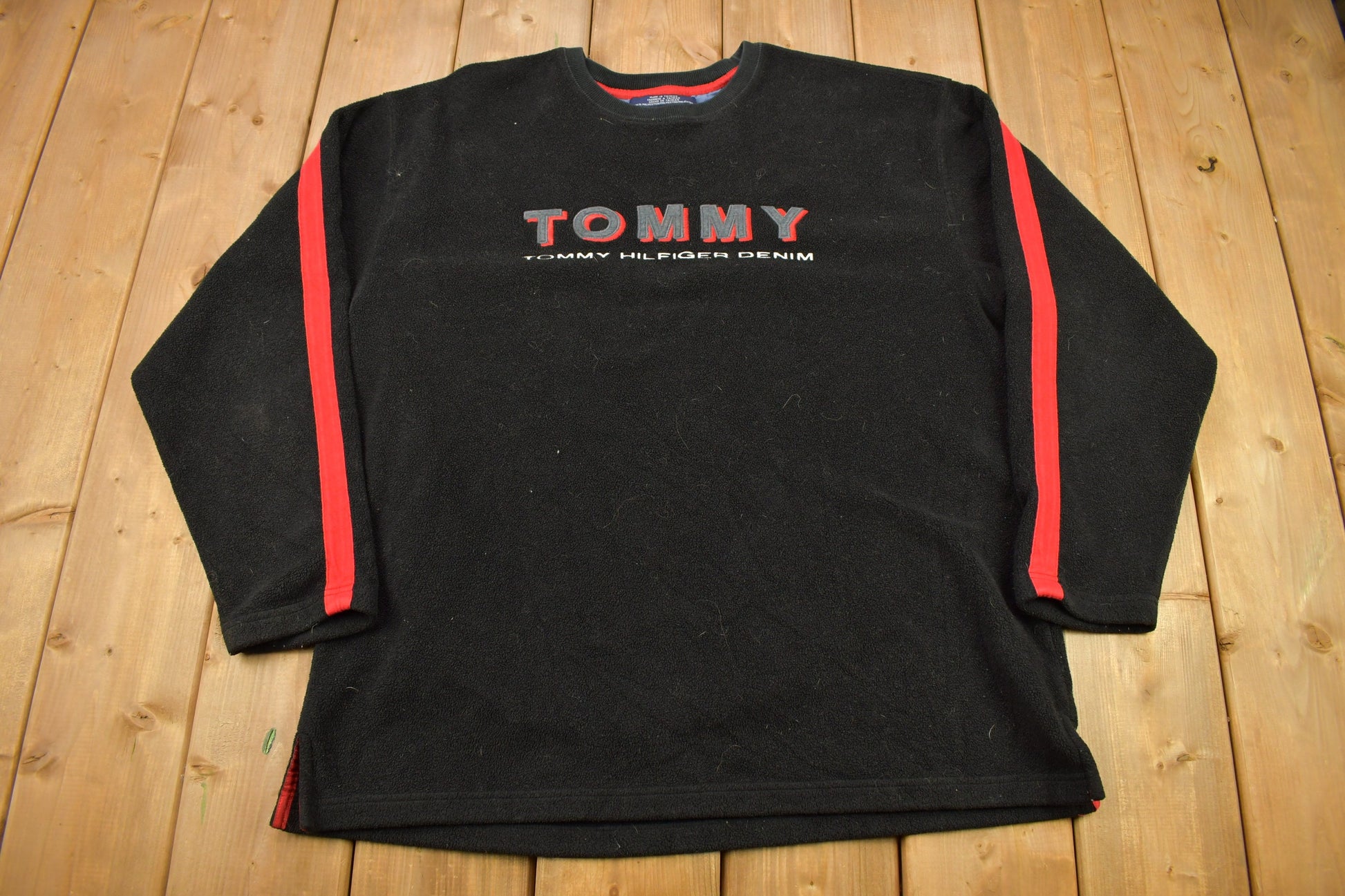 Vintage 1990s Tommy Jens Fleece Crewneck Sweatshirt