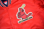 Vintage 1980s St. Louis Cardinals MLB Satin Starter Bomber Jacket