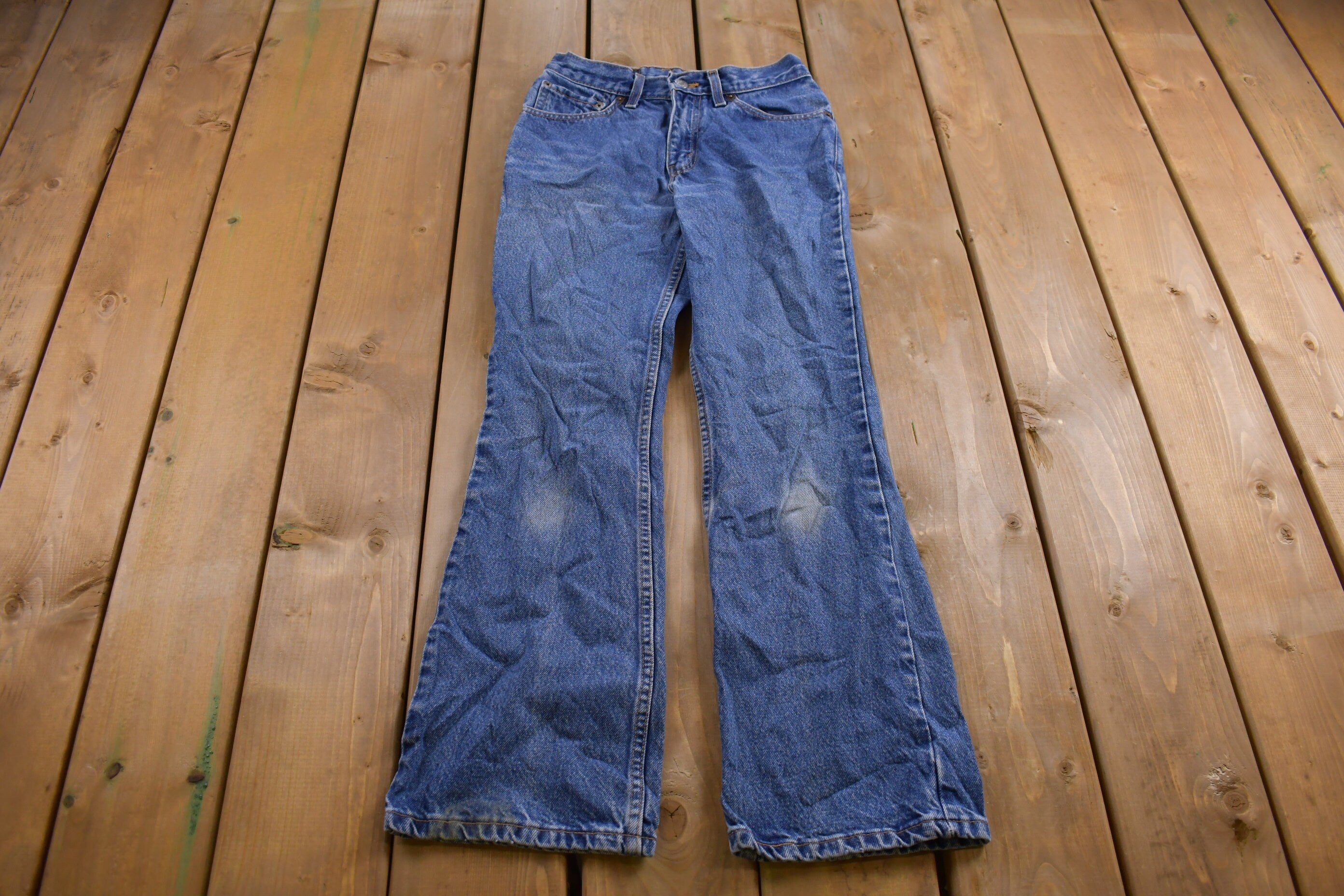 Vintage 1990s Levi's 517 Red Tab Jeans Size 24 x 28