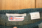 Vintage 1990s Northern Isles Abstract Knit Crewneck Sweater Men's XXL