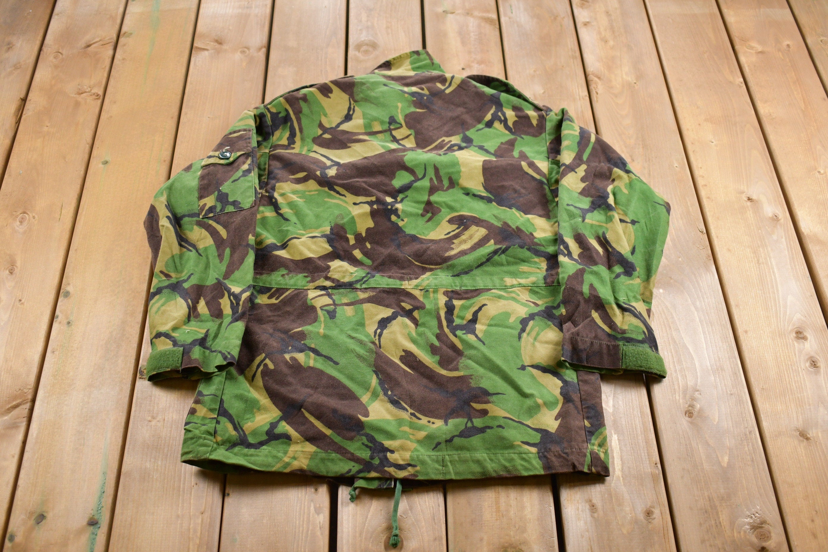Vintage 1990s Military Smock Jacket