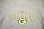 Vintage 1990s Green Bay Packers NFL Quarter Zip Crewneck Sweatshirt