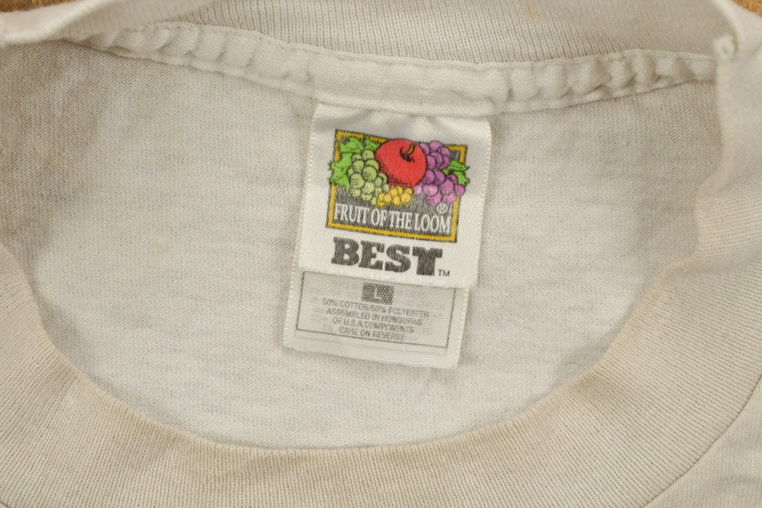 Vintage 1997 Mackinac Bridge Walk Labor Day Souvenir T Shirt