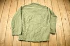 Vintage 1970s OG 107 Military Button Up Shirt