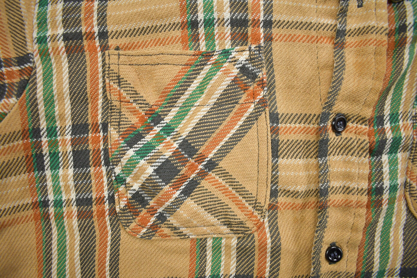 Vintage 1980s Big Mac Button Up Flannel / 1980s Button Up / Casual Wear / Workwear / Flannel Shirt / Tall