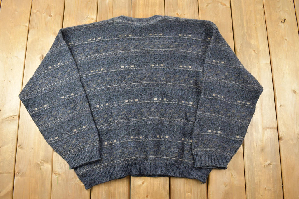 Vintage 1990s Joseph & Feiss Knit Crewneck Sweater