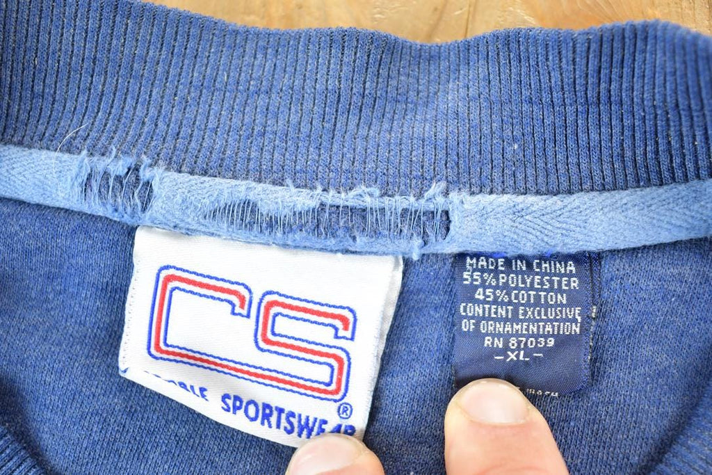 Vintage 1990s Michigan Wolverines University Crewneck Mens XL