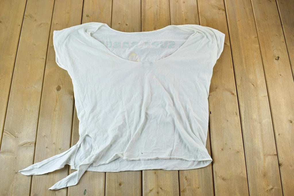 Vintage 1990s Surf Babes Oversized Single Stitch T-Shirt