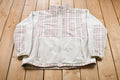 Vintage 1990s The North Face Denali Plaid Fleece Sweater