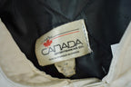 Vintage 1977 A&S Raiders Leather Varsity Jacket Made In Canada Size 44
