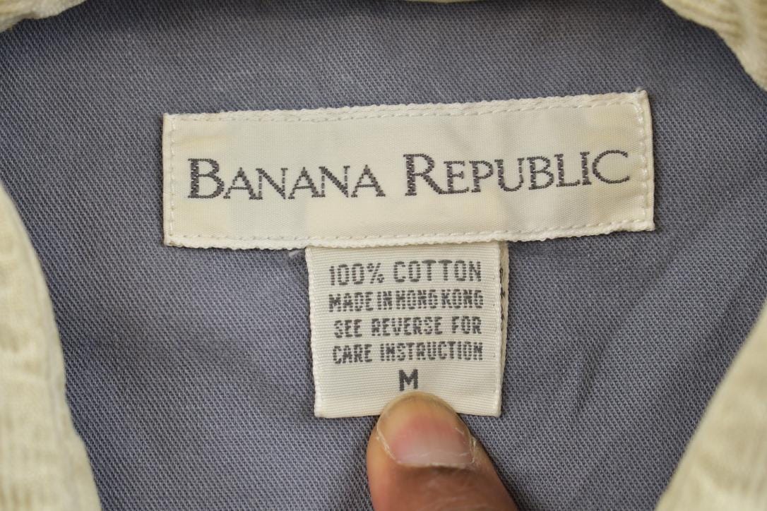 Vintage 1990s Banana Republic Corduroy Button Up Shirt