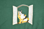 Vintage 1980s Cute Kitten Crewneck