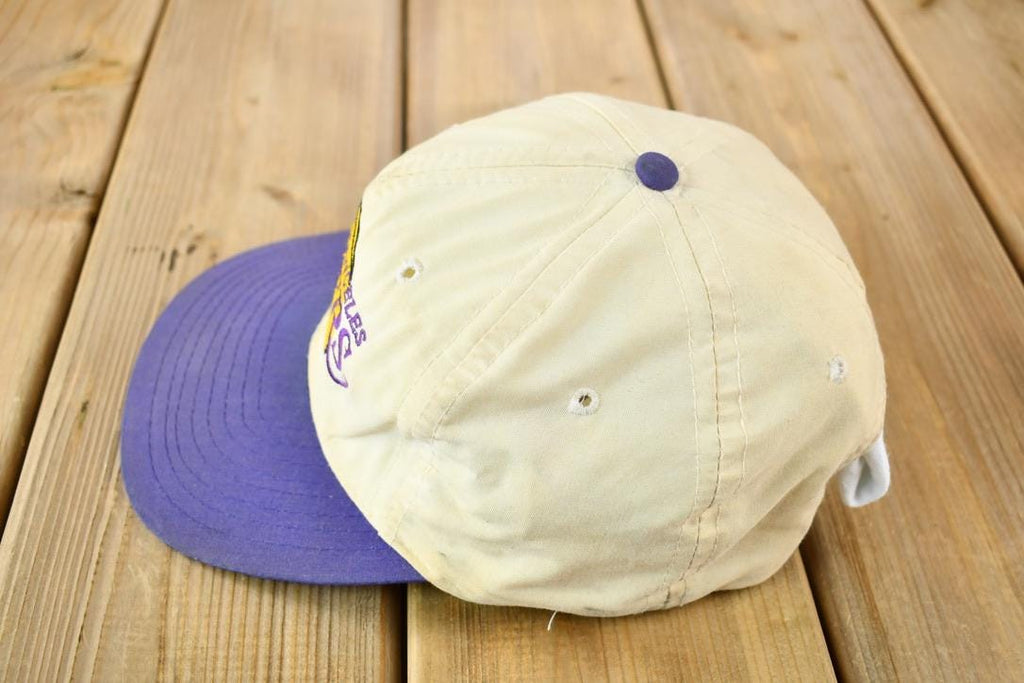 Vintage 1990s Los Angeles Lakers NBA Snap Back Hat