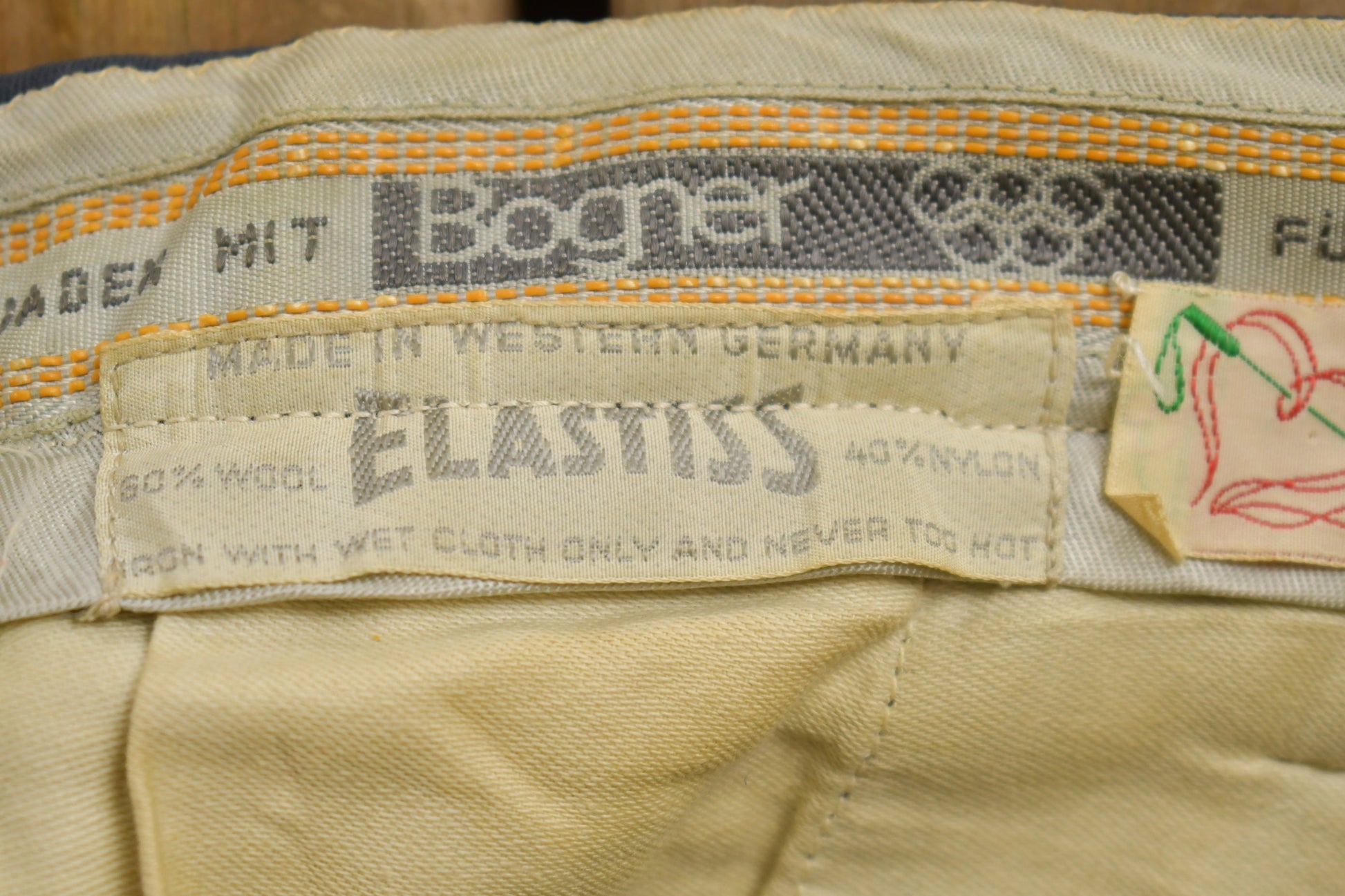 Vintage 1950s Wilmot Ski Shop Snow Pants Size 29 x 28