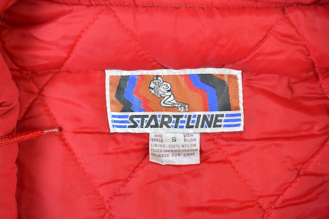 Vintage 1990s Chicago Bulls Start Line NBA Basketball Jacket