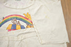 Vintage 1990s Animals on a Boat rainbow Graphic T-Shirt