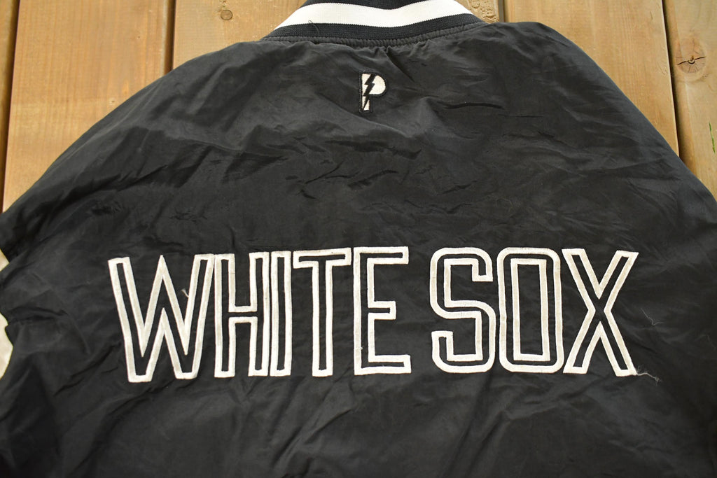 Vintage 1980s Chicago White Sox MLB Windbreaker Jacket Men's Large