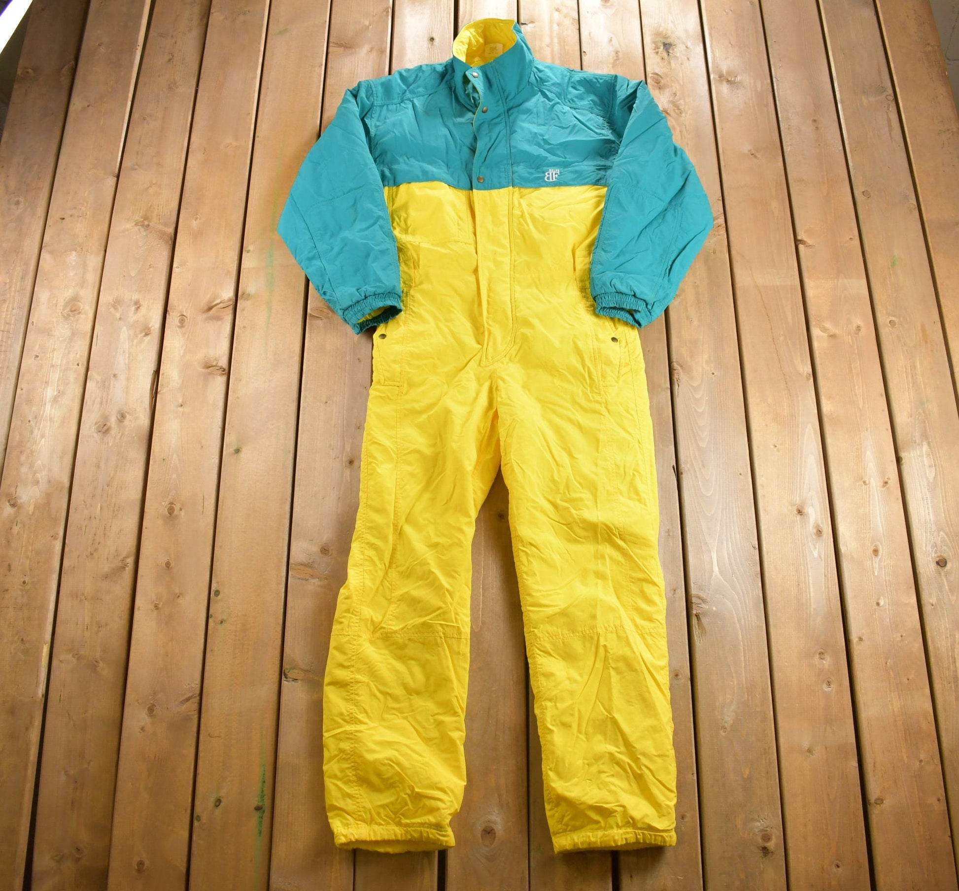 Vintage 1980s Belfe Snowsuit Jumpsuit