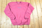 Vintage 1990s Cute Hearts Grandma Crewneck Sweatshirt Womens L