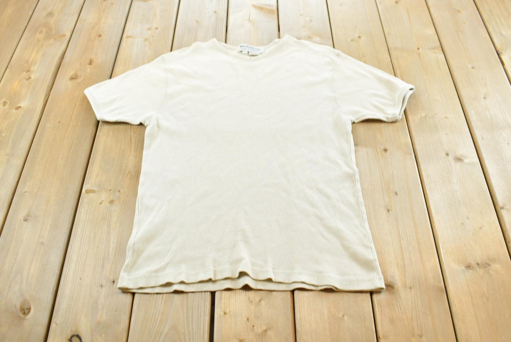 Vintage 1990s Blue Rodeo Ribbed T-Shirt Womens M /