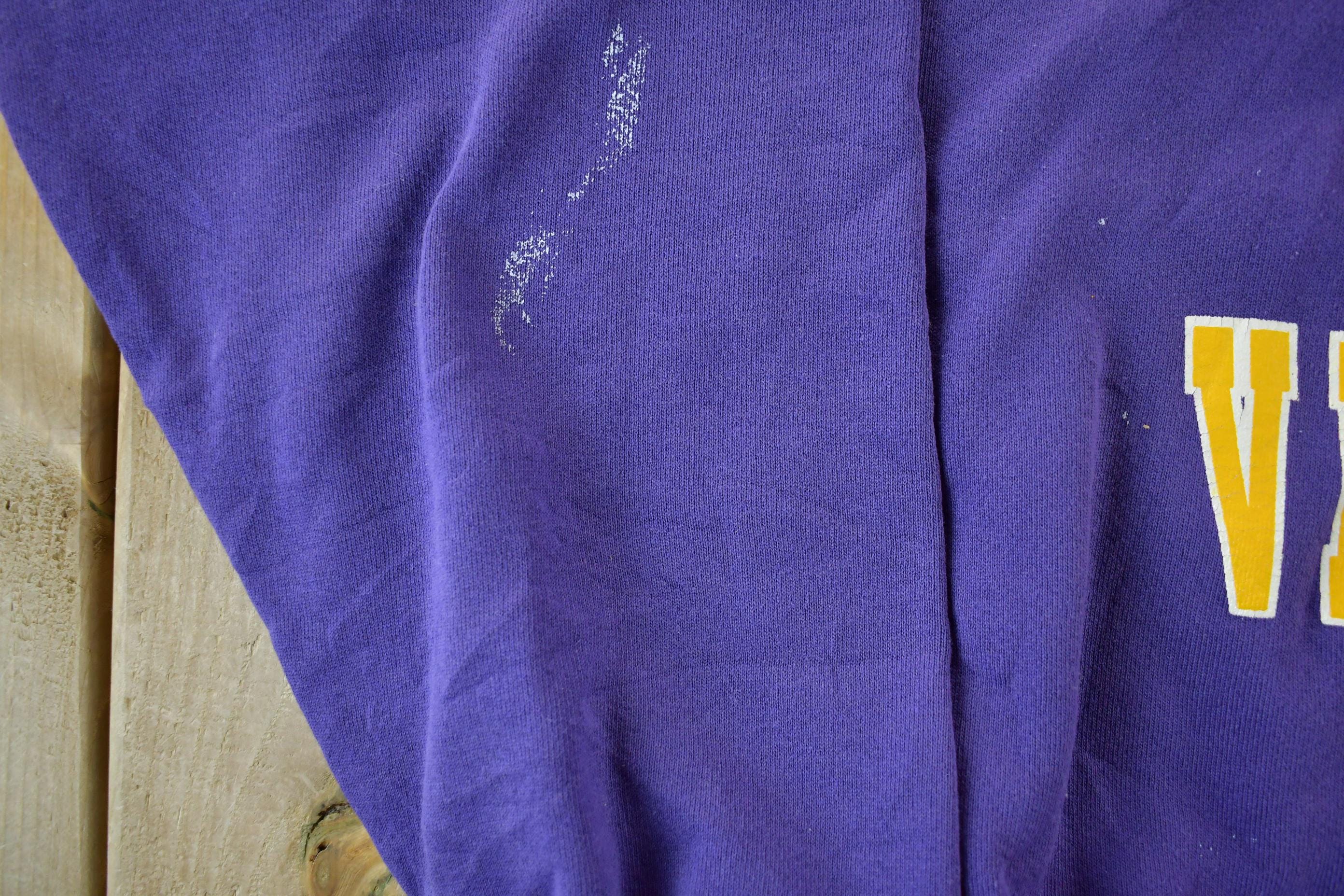 Vintage 1990s Minnesota Vikings NFL Crewneck Sweatshirt