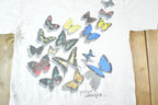 Vintage 1990s Costa Rica Rainforest Souvenir Butterfly T-Shirt Mens L