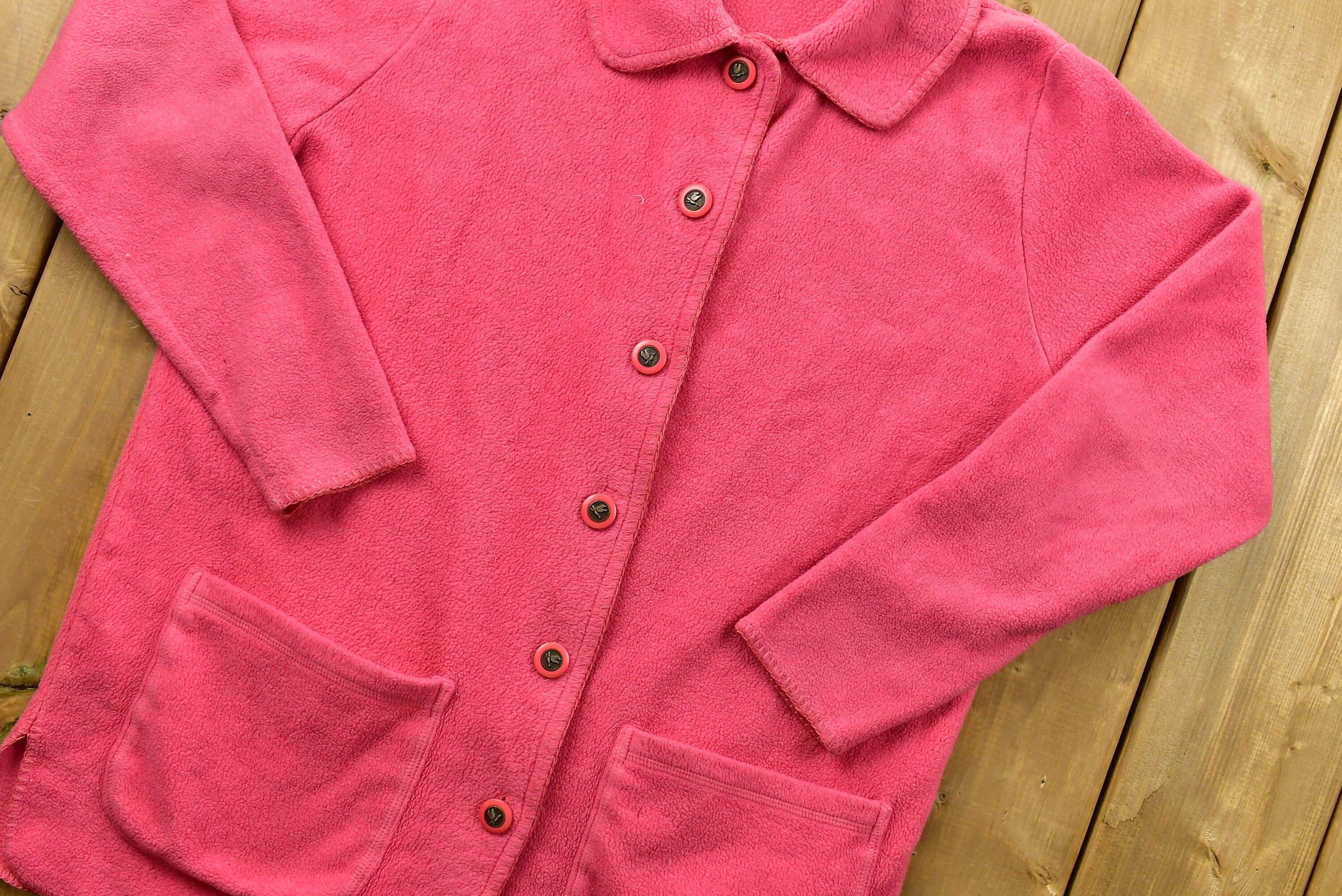 Vintage 1990's Cottage Cove Blank Button Down Sweatshirt