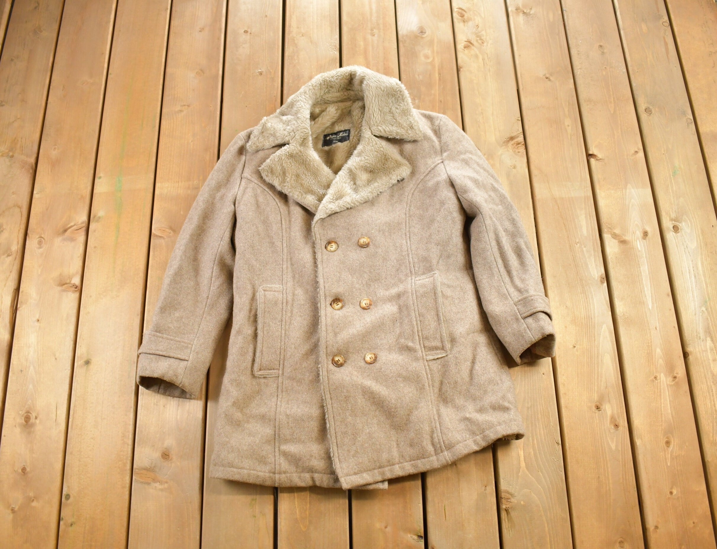 Vintage 1980s Ricardo Oliver Fur Coat