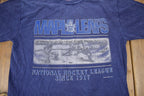 Vintage 1990s NHL Nutmeg Toronto Maple Leafs T-Shirt Made In Canada