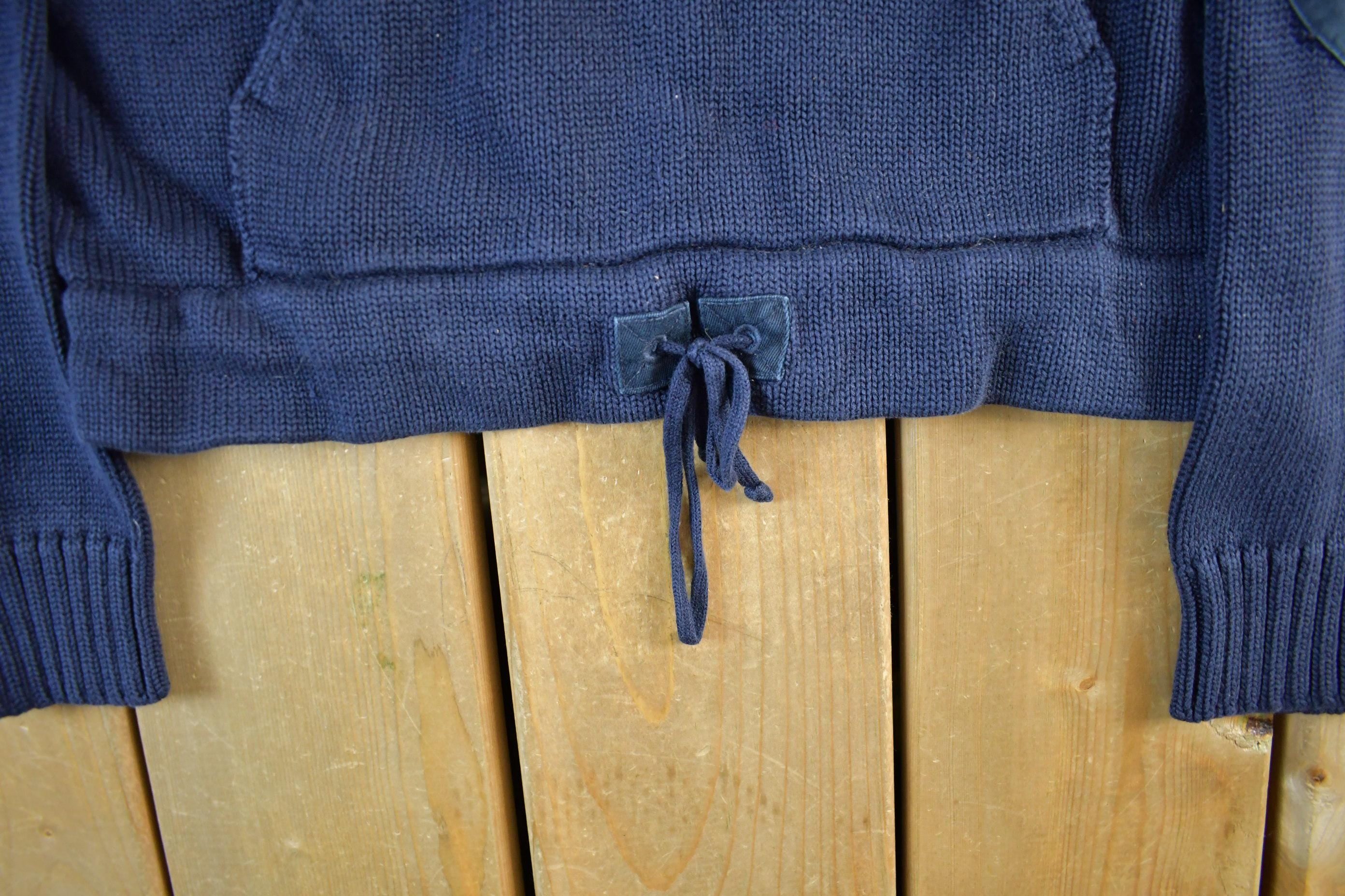 Vintage 2000s Ralph Lauren Knit Fish Hook Sweater Adult XS-S