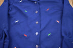 Vintage 1990s K Mart Embroidered Button Up Shirt