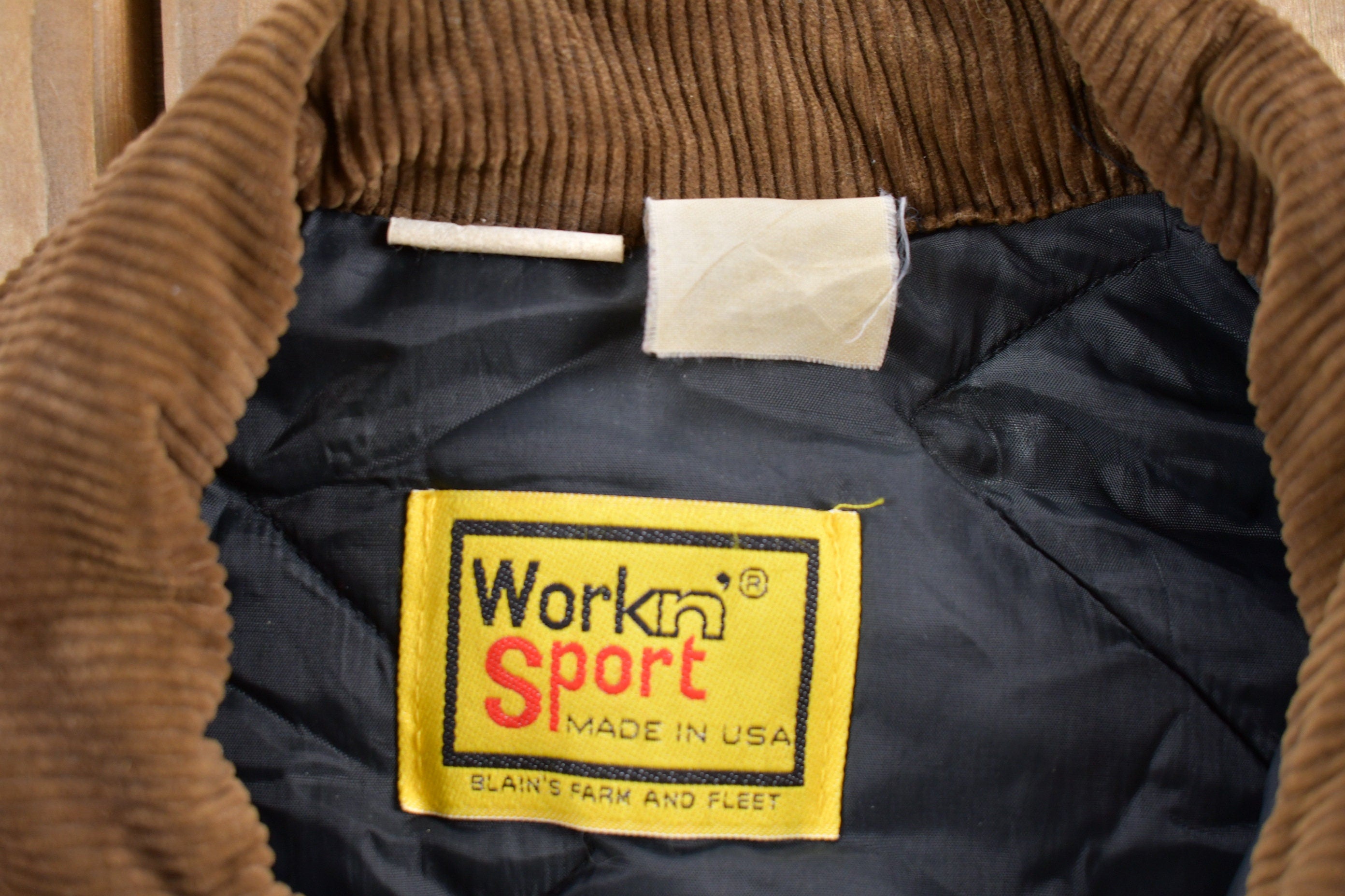 Vintage 1990s Work N Sport Chore Jacket