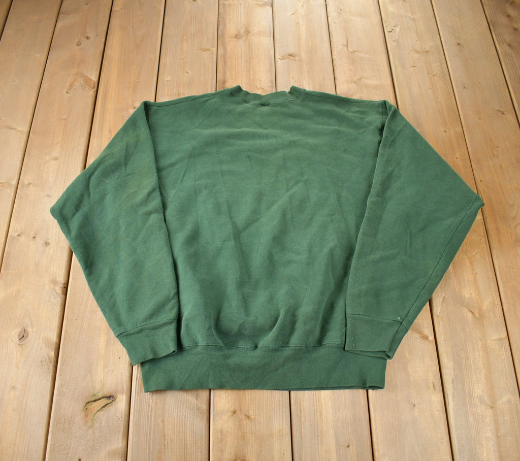 Vintage 1990s Iowa Lakes Community College Souvenir Travel Crewneck Sweatshirt