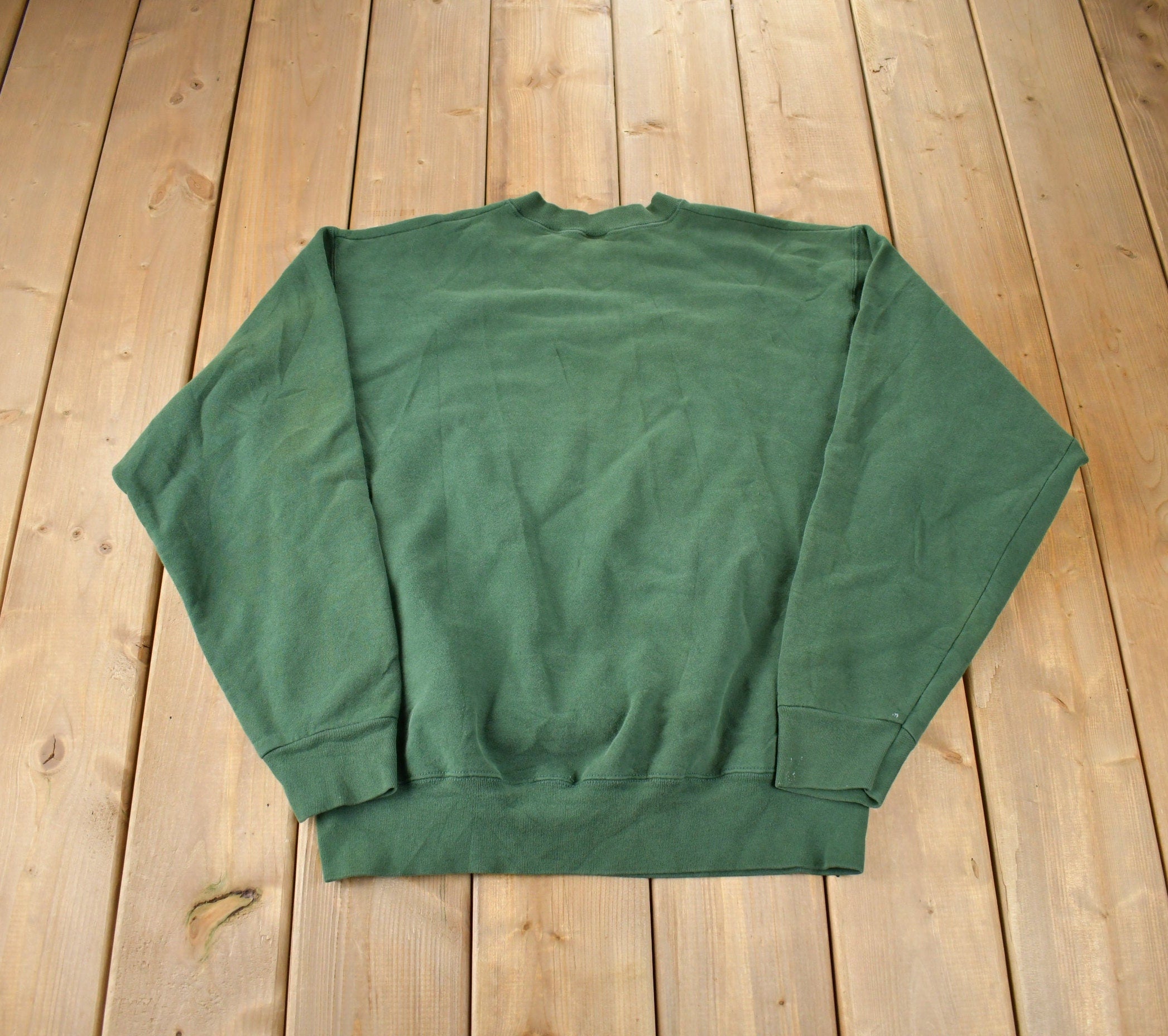 Vintage 1990s Iowa Lakes Community College Souvenir Travel Crewneck Sweatshirt