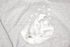Vintage 1990s Winnie The Pooh Eeyore Christmas Disney Crewneck Sweater Men's XL