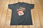 Vintage 1980s 7up The Wild Side Promo Single Stitch Graphic T Shirt Made In USA