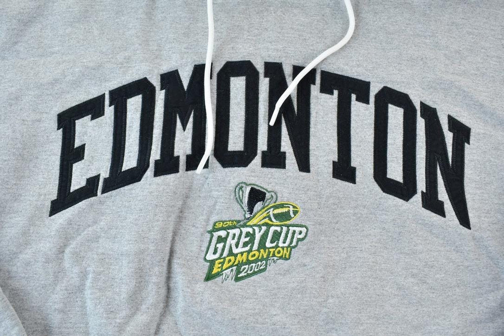 Vintage 2002 Edmonton Grey Cup NFL Hoodie Sweatshirt
