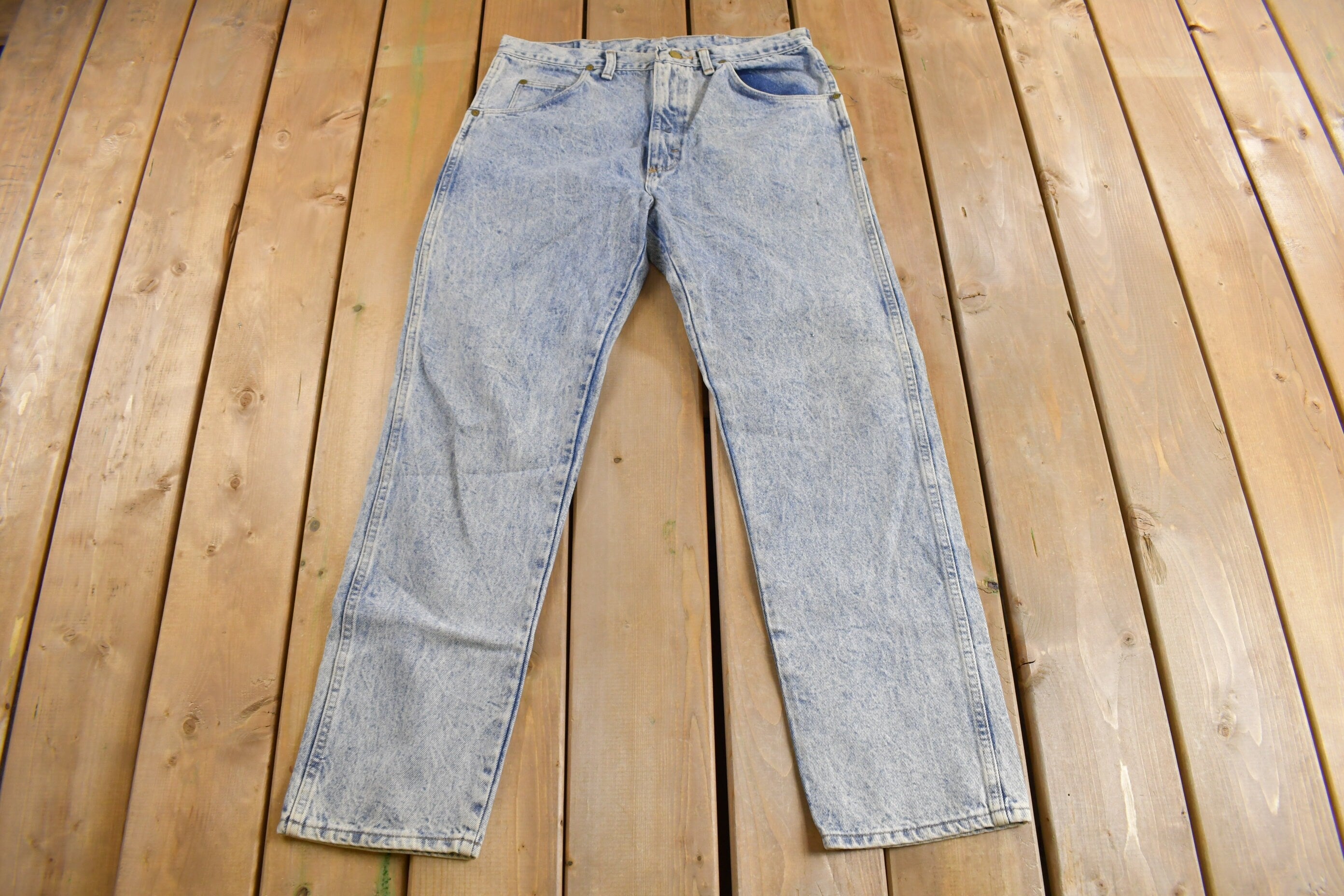 Vintage 1970s Wrangler Western Style Jeans Size 32 x 29