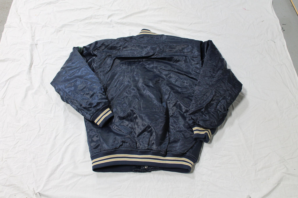 Vintage 1990s University Of Notre Dame Fighting Irish Varsity Bomber Jacket