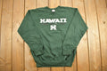 Vintage 1990s Hawaii Themed Novelty Crewneck Sweatshirt