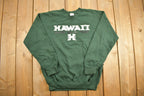 Vintage 1990s Hawaii Themed Novelty Crewneck Sweatshirt