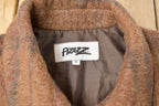 Vintage 1980s Pizazz Mohair Wool Full Length Over Coat Jacket Women's Large